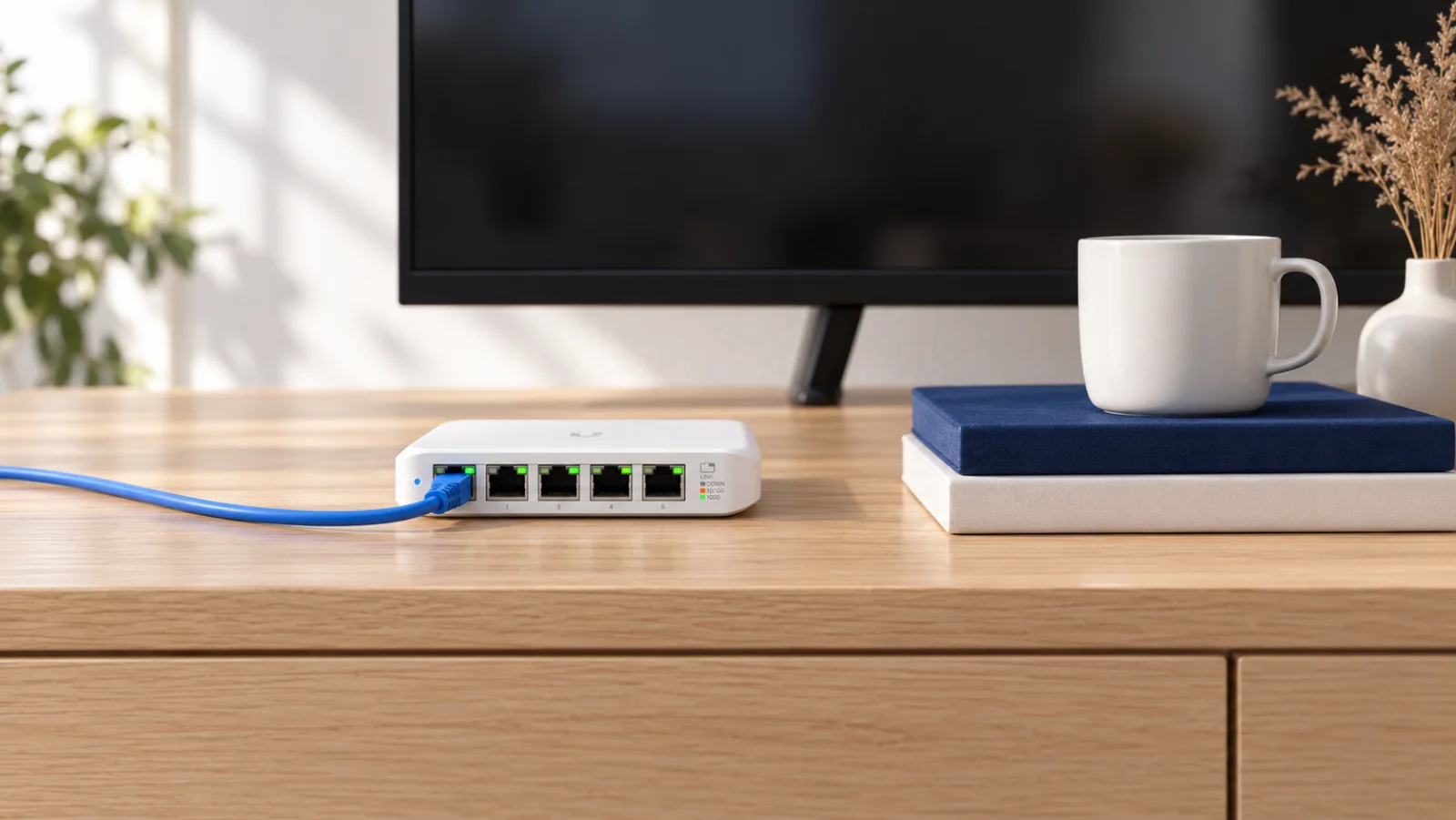 Switch Flex Mini i en ljus miljö (illustration)