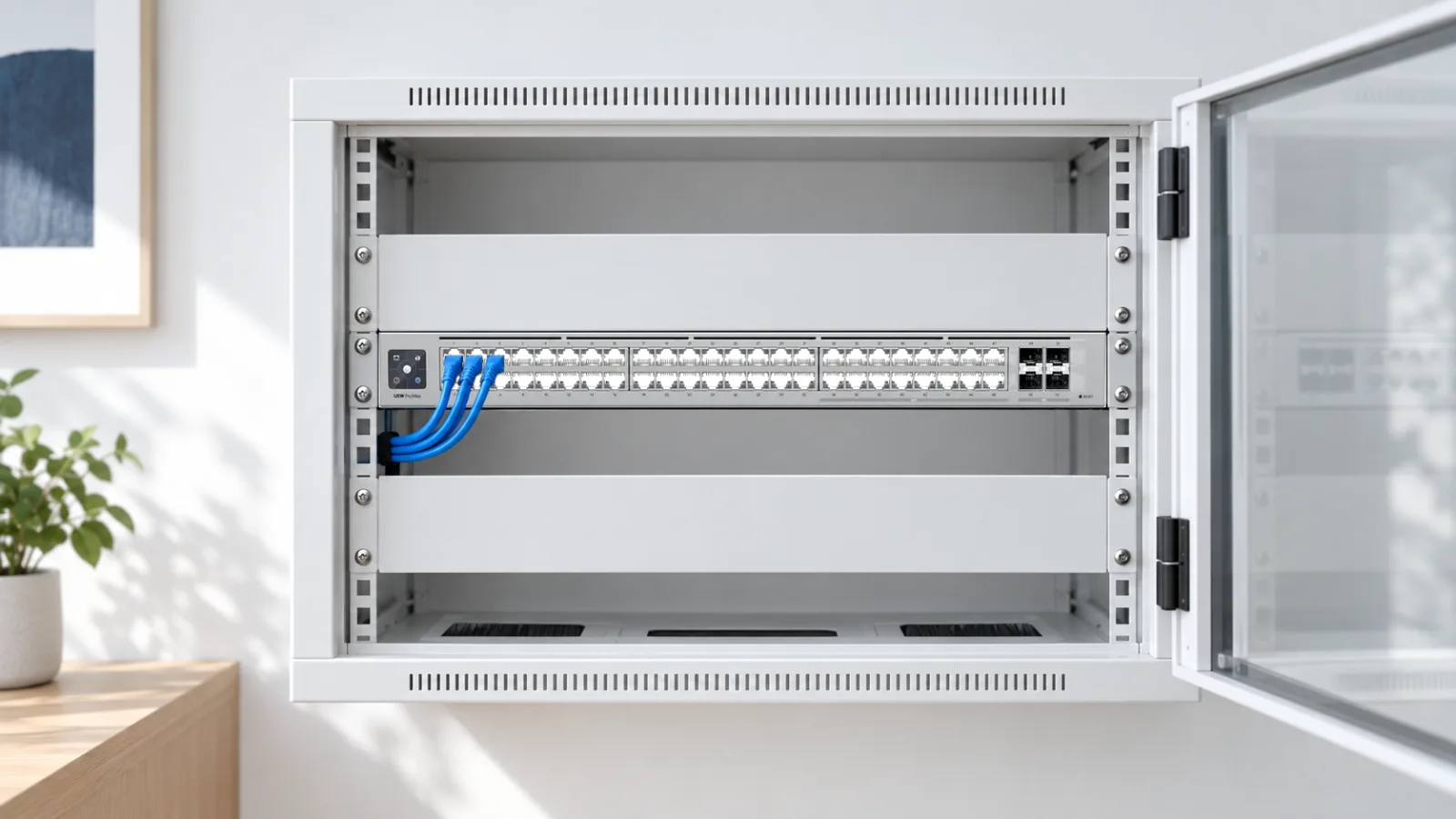 Switch Pro Max 48 i en ljus miljö (illustration)